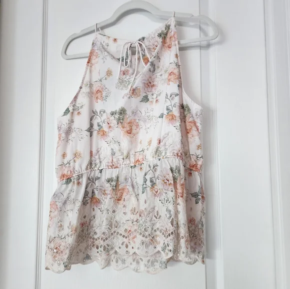 BNWT Ever New Beautiful Floral Top Size 10 - Picture 2 of 6